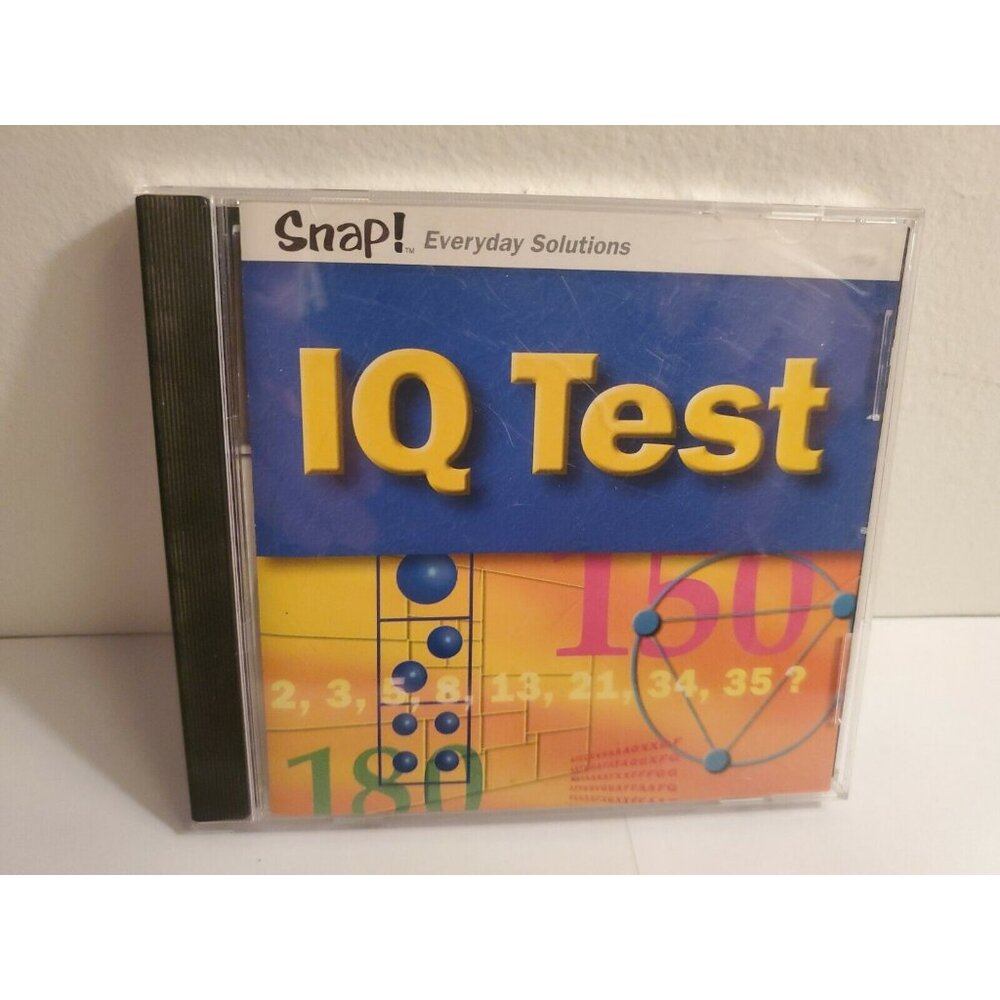 Snap! Everyday Solutions: IQ Test (PC, 2002, Topics Entertainment)